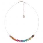 N1309 - Rainbow Harmony Links Necklace