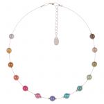 N1310 - Rainbow Harmony Spaced Necklace