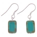 EH1340c - Picasso Turquoise Earrings