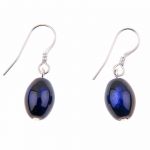 EH1396 - Purple Omega Earrings 