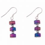 EH1399 - Rainbow Infinity Earrings 