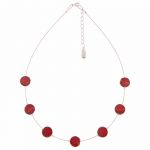 N1390 - Red Cosmic Necklace