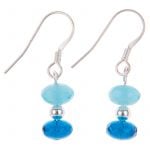EH1328 - Blue Moon Earrings 
