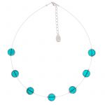 N1388  - Turquoise Cosmic Necklace