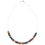 N938 - Rainbow Shells Necklace