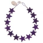 B1286 Purple Stargazer Bracelet