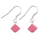EH1288a Pink Pastel Cubic Earrings