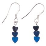 EH1291 Blue Little Kisses Earrings