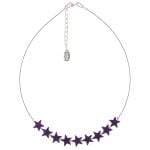 N1286 Purple Stargazer Necklace