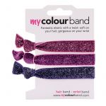 MCB044 Purple Glitter Trio