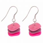 EH1367 - Pink Wave Earrings
