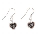 EE040 - Celtic Heart Earrings