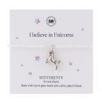 BB171 - I believe in Unicorns Sentiment Bracelet