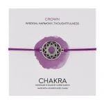 CK016 - Crown Chakra Charm Bracelet 