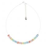 N1444 - Rainbow Haze Necklace