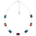 Abstract Spaced Necklace