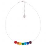 N1343 - Luxe Rainbow Links Necklace