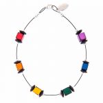 B1381 - Rainbow Allsorts Spaced Bracelet