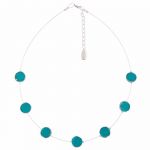 N1388 - Turquoise Cosmic Necklace old
