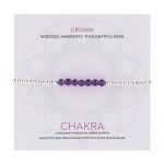 CK001 - Crown Chakra Beaded  